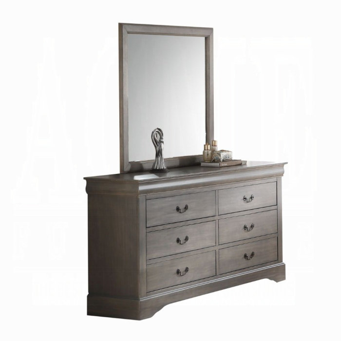 Miroir Louis Philippe III, Gris