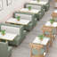 Banc de restaurant Minimalist Cafe 47,2-101300725
