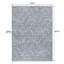 Tapis bleu / crème Bystrovany-1894623274