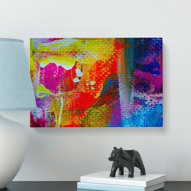 Abstract Art Painting Vol.31 by S.Johnson - Wrapped Canvas, 40cm H x 60cm W x 3cm D