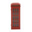 Wooden Vintage London Booth 3 Shelf Telephone Room Storage Unit