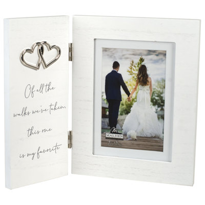 White Matte Picture Frame with Mat