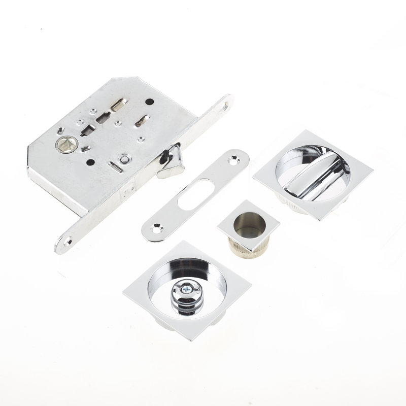 Bathroom Sliding Door Accessory, Polished Chrome