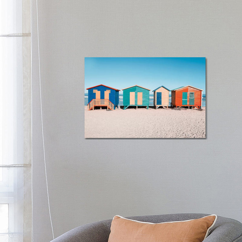Muizenburg Beach by MScottPhotography - Wrapped Canvas Print, 66.04 cm H x 45.72 cm W