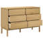 Solid Wood Rectangle Accent Chest-1430989774