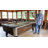 6 Billard Cue Floor Rack Holder