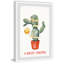A Cactus Bloom - Single Picture Frame Painting-15646366