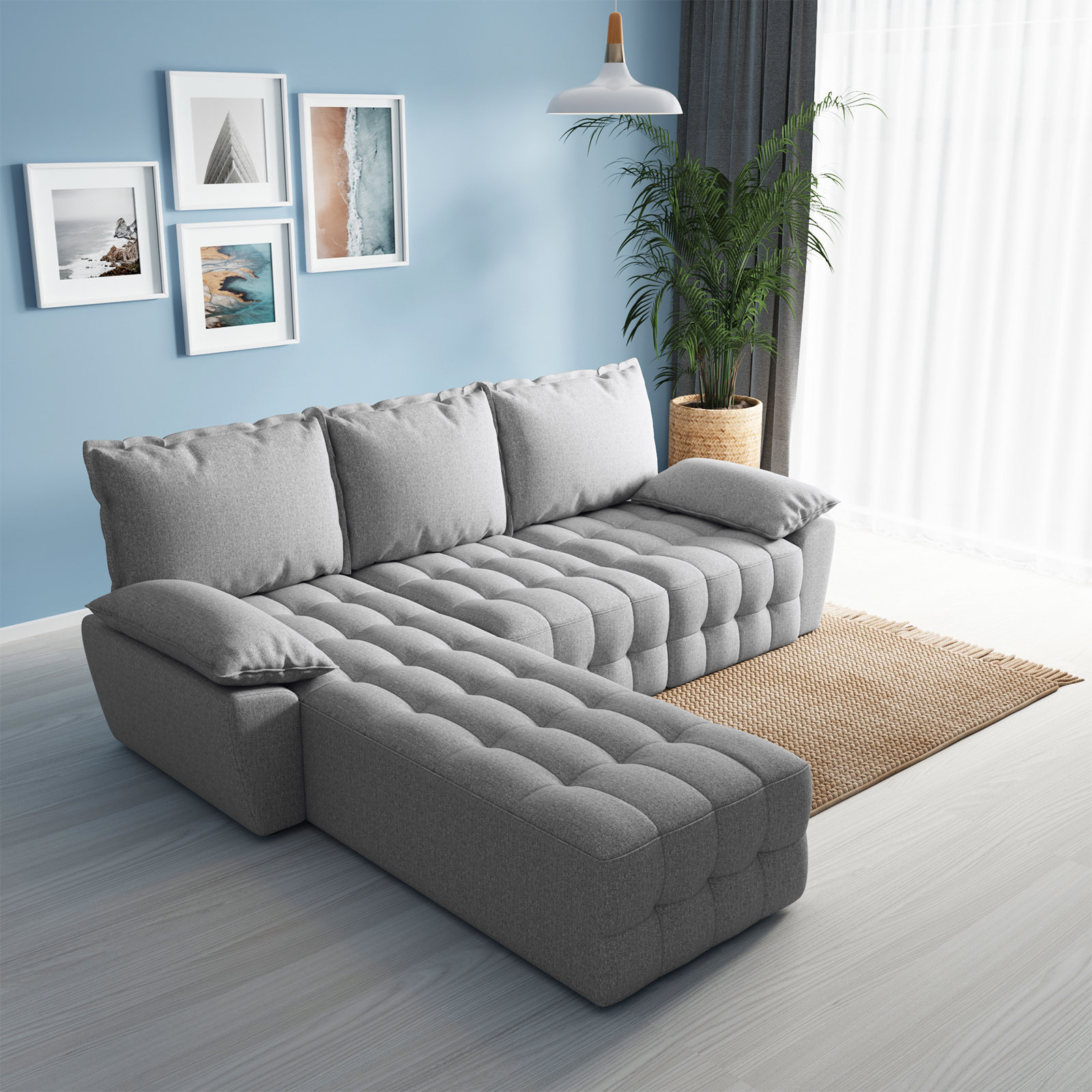 Latitude Run® Tegh Upholstered Sofa | Wayfair