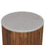 Solid Wood Frame End Table