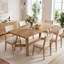 Dining Table with Wood Base