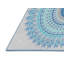 Tapis bleu marine / gris Power Loom-396071056