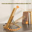MDF, Pine Wood Free Standing Magazine Rack