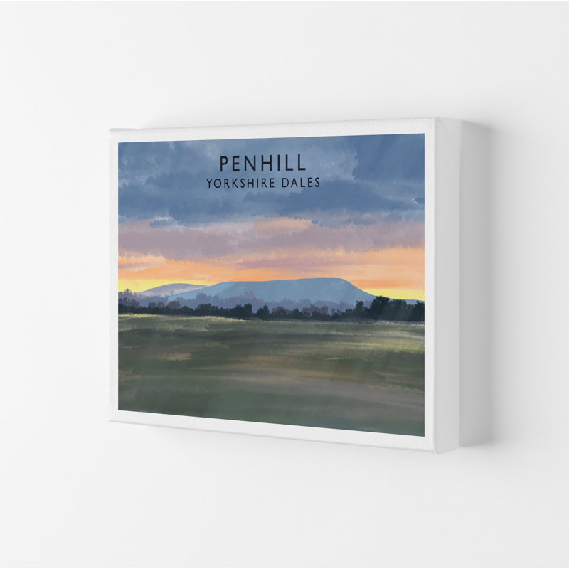 Penhill 3 by Richard O'Neill - Print, Wrapped Canvas, 59.4cm H x 84cm W x 4cm D