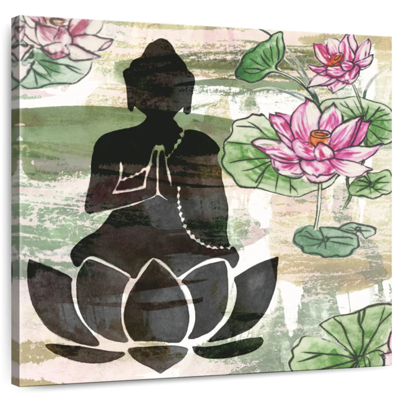 Leisha Path To Enlightenment I, 10" H x 10" W