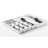 1.75"H x 16.72"W x 22"D Drawer Organizer-17208506