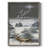 Let It Snow Framed Print - Solid Wood-1107190212