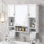 Armoire à pharmacie murale avec miroir-912253399