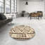 Tapis beige/brun contemporain-68525962