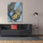  «Mesmerize 4» par Lori Arbel, art mural sur toile, 40 po x 54 po