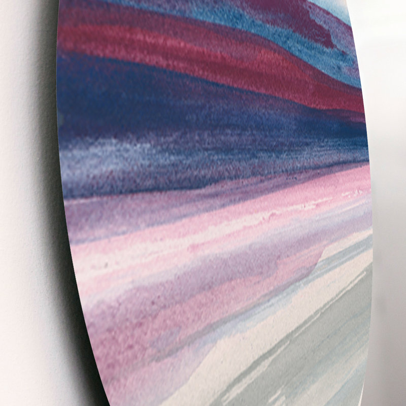 Modern Abstract Wall Decor on Metal