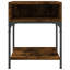 Elsaid 40cm W Iron Bedside Table-749494358