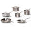10PC Stainless Clad Cookware Set