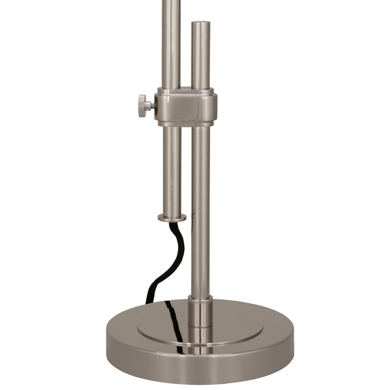 Elliott Table Lamp, Polished Nickel, Metal