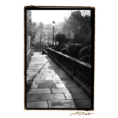Parisian Walkway I by Laura DeNardo - 1 Piece Wrapped Canvas Wall Art