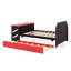 Wood Daybed With Trundle,Desk And USB-118027143