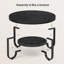 4 Legs Coffee Table with Storage-2114764975