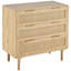 Commode 3 tiroirs en rotin pour commode