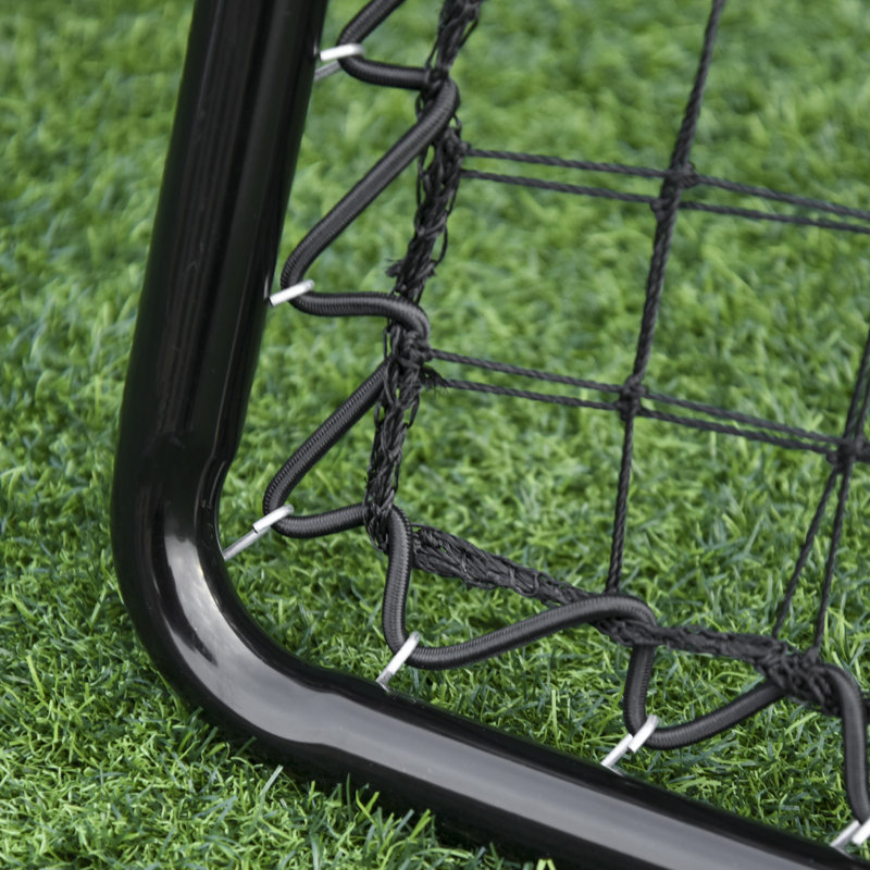 HOMCOM Metal Football Net