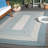Rotella Woven Performance Machine Washable Performance Chevron Indoor/Outdoor Area Rug-850393357