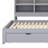 Multifunctional Daybed with LED Light & Storage Drawers-219729401