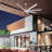 100" McClellandville Industrial Ceiling Fan with Aluminum Blades and Remote Control-836945516