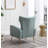 Milana 27" Wide Velvet Wingback Chair-883304313