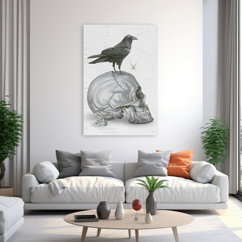 Animaux et oiseaux, friandises d'Halloween, art IV, H 60 po x l 40 po