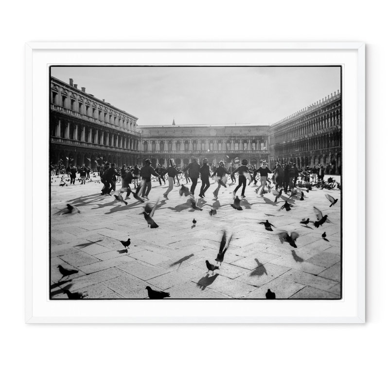 St. Mark''s Revelry - Picture Frame Photograph on Paper , 29.5" H x 35.5" W, White Framed