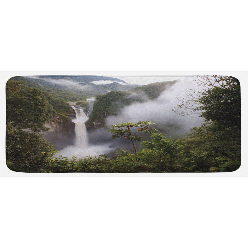 Tapis de cuisine rainforest