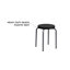 Tabouret empilable avec structure thermolaquée-77542458