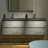 59 in. W x 19-5/8 in. D Wall Mounted Floating Bathroom Vanity in Gray with Quartz Sand Composite Vanity Top in Matte Black-87768961