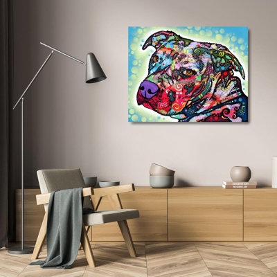 Art sur toile de la collection Dean Russo de Hokku Designs, titré: Œil de bœuf