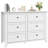 6 Drawer Dresser for Bedroom,Wooden Chest of Drawers with Deep Storage, Modern Storage Dresser for Entryway, Hallway, and Kids Room-292767828