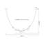 Higuchi 14 - Light Black Geometric Pendant