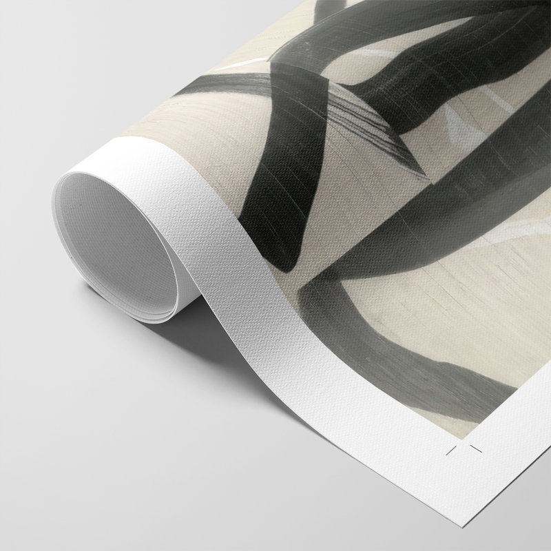 Ink Maze I - Impression sur toile seulement - NON CADRE, H 36 po x l 24 po