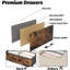 Freestanding Closet Organizer For Hanging Clothes, Clothes Rack With Shoe Bench, Heavy Duty Garment Rack With LED Light