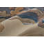 Tapis moderne en laine, bleu / beige-377717341