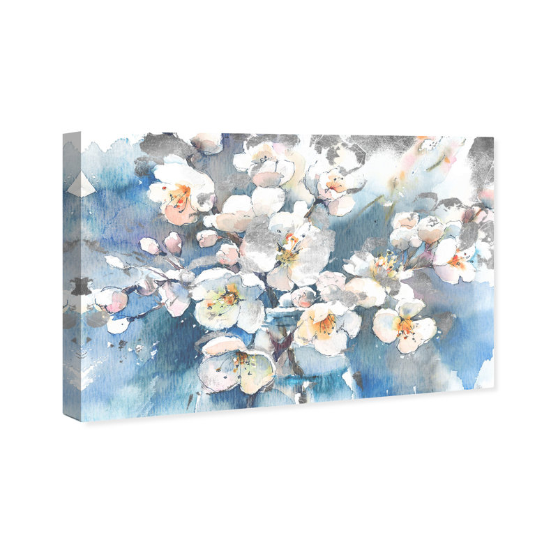 «Spring Blossom», reproduction d'art sur toile tendue, H 16 po x l 24 po, Toile tendue