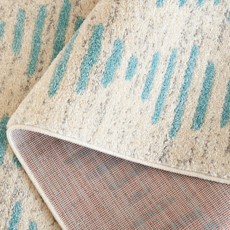 Kalep Tulum Performance Abstract Rug, Rectangle 5'5" x 7'7"