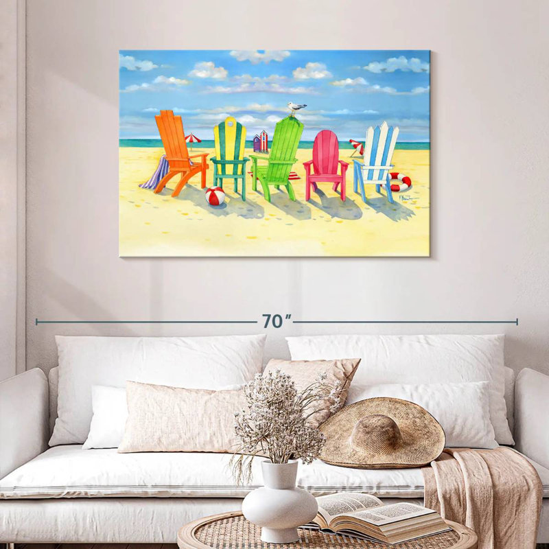 Brighton Beach Chair, 30" H x 45" W